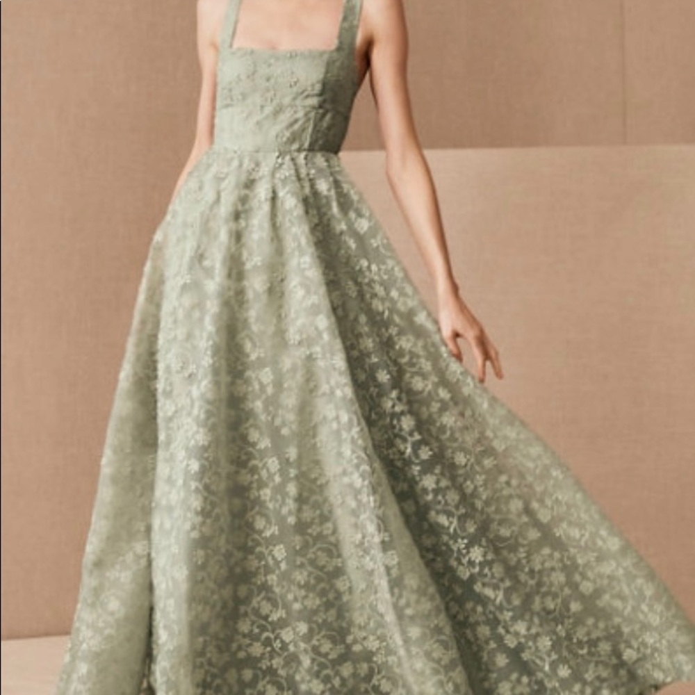 BHLDN x Anthropologie Phoebe Maxi in Sage